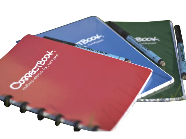 Notitieboek Correctbook A5 lijn 40blz horizon red
