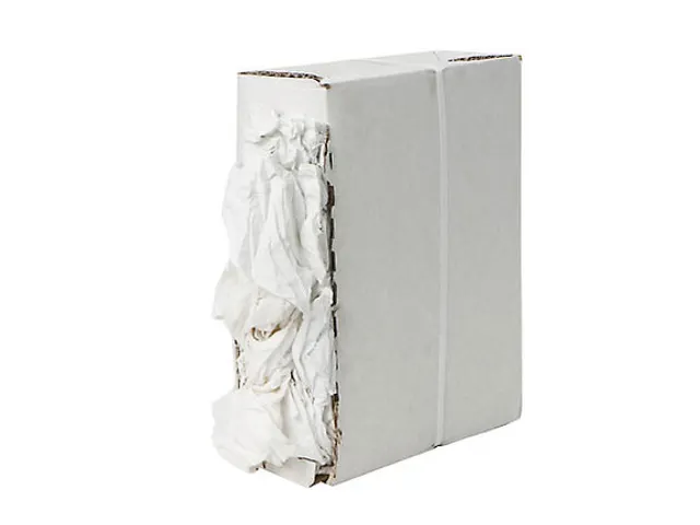 Witte Tricot Poetslappen 2e Kwaliteit 10kg Doos