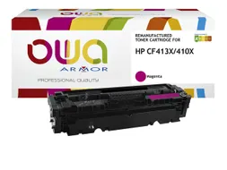 Tonercartridge OWA alternatief tbv HP CF413X rood