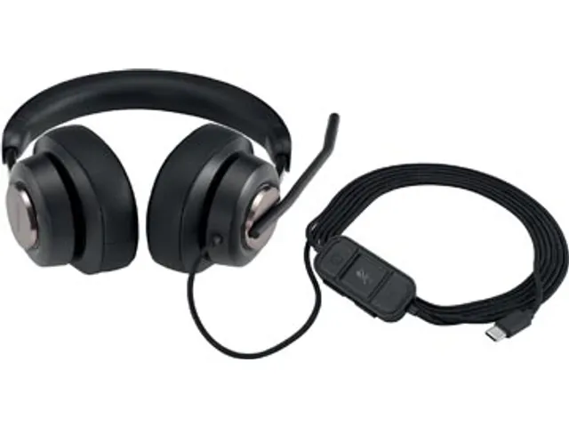 USB-C Headset H2000, Over-Ear, zwart