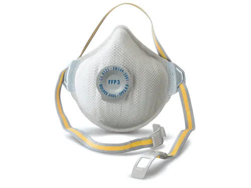 Moldex herbruikbaar stofmasker Air Plus FFP3 R D Ventex Klima-ventiel