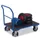 Platformwagen 1000kg Laadvlak Lxb 1625x800mm 1 Duwbeugel Ral 5010