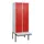 Dubbeldekse dekenkist,HxBxD 2120x800x815mm,2x2vak.,vak B 400mm