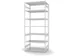 rayonnage modulaire,rayonnage départ,HxlxP 3000x1360x835mm