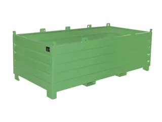 Systeem-Stapelcontainer Groen 850x2400x1200mm 2250kg Inhoud 2m³ - 1