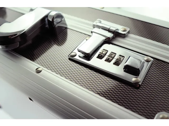 laptop koffer Alumaxx C-1 aluminium zilver-carbonlook 17 inch