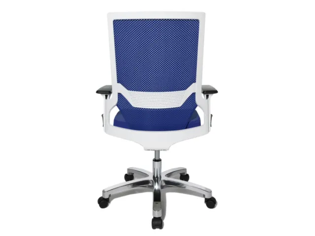 Siège De Bureau Pivotant Bleu Assise Hxlxp 420-550X480X460Mm Mécan.