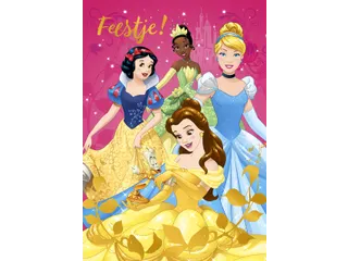 Hallmark Uitnodigingen Disney Prinsessen kaart + envelop - 2