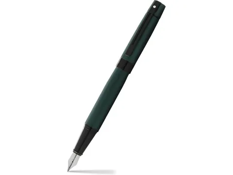 Vulpen SHEAFFER 300 E9346 F Matte green lacquer polished black