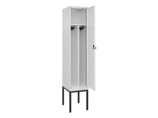 locker voor scheiding van kleding,HxBxD 2120x400x500mm,1vak - 1