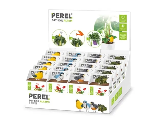 Display Met 4 Soorten Droge Grond Alarmen, 20 Stuks
