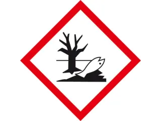 Gevarensymbool Aquatoxisch Zelfklevende Folie 20x20mm Vel - 1