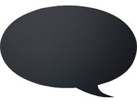 Krijtbord Securit tekstballon 47x32cm