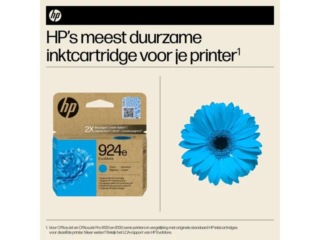 Inktcartridge HP 4K0U7NE 924E Evomore blauw