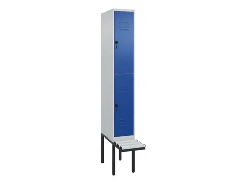 Dubbeldekse dekenkist,HxBxD 2120x300x815mm,1x2vak.,vak B 300mm