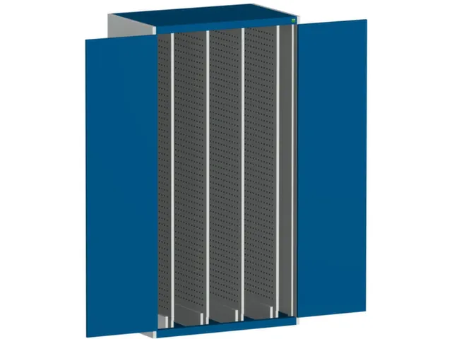 armoire verticale,HxlxP 2000x1050x650mm,porte a. perforations