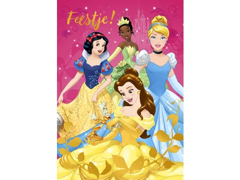 Hallmark Uitnodigingen Disney Prinsessen kaart + envelop
