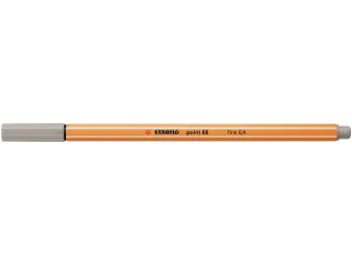 Fineliner STABILO point 88/93 fijn warm grijs - 9