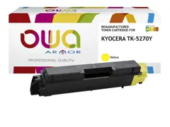 Toner OWA alternatief tbv Kyocera TK-5270Y geel