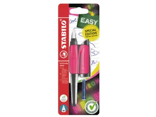 Vulpen STABILO Easybuddy M neon roze blister à 1 stuk - 1