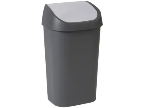 Afvalbak Mistral swing 50 liter Antraciet