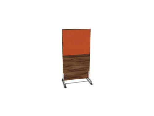 scheidingswand,HxB 1545x800mm,NP-tiepolo nut,BN3012-oranje