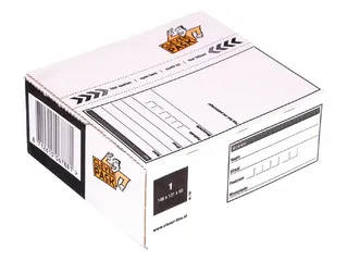 Postpakketbox 1 CleverPack 146x131x56mm wit - 1