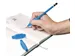 Penverdikkers Able2 blauw PVC 3 stuks