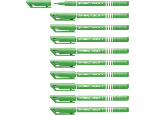 Fineliner STABILO Sensor 189/43 fijn lichtgroen