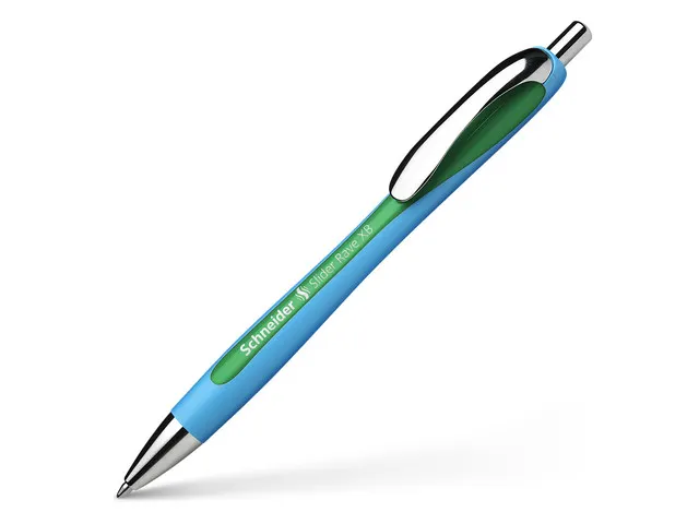Balpen Schneider Slider Rave Xb 1,4mm Blauw-groen
