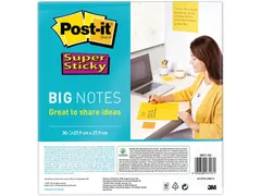 Big Notes, 30 feuilles, ft 280 x 280 mm, jaune