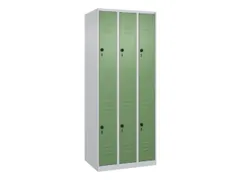 dubbeldekse locker,HxBxD 1850x750x500mm,3x2vak.,vak B 250mm