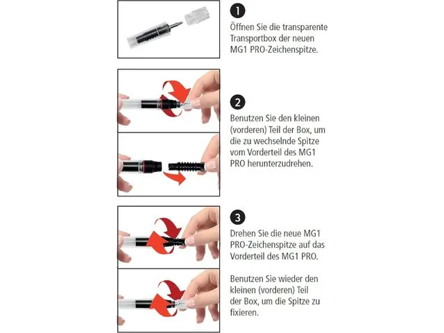 Tekenpunt PRO Aristo 0.10mm lijndikte voor vervanging