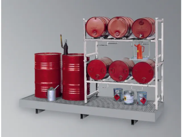 staande bak,v. stapelkast,opvangvol. 220l,HxBxD 260x2750x890mm