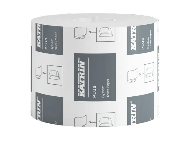 Toiletpapier Katrin Plus systeemrol 2-laags 96m wit 66940