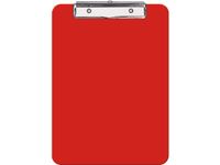 klembord Alco 23x32cm kunststof rood