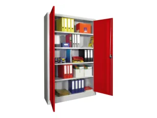 universele kast,HxBxD 1950x1200x400mm,RAL7035,front RAL3000 - 2