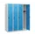 schoollocker,HxBxD 1530x1200x500mm,4vak,vak B 300mm,draaigrendel