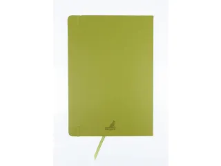 Schetsboek Kangaro A4 lime green PU HC 80 vel 140gr roomwit met elasti - 6