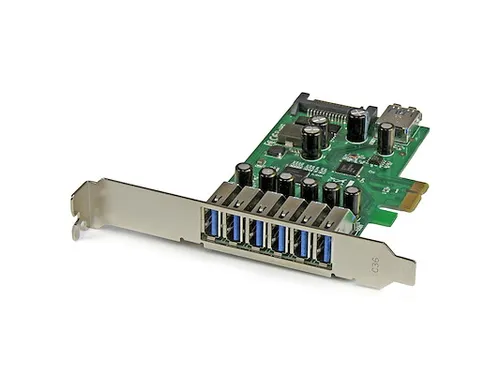 7 Poorts PCI Express USB 3.0 Kaart 5Gbps