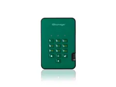 iStorage diskAshur2 256-bits 3TB USB 3.1 Harde Schijf Groen
