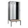 locker met bank,voor scheiding van kleding,HxBxD 2120x900x815mm,3vak