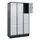 lockerkast,HxBxD 1950x1200x500mm,3x3vakken,vak B 400mm,cil.-slot