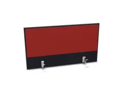 opzetpaneel bureau aanbouw achter B 1000mm CC-zwart BN4011-rood
