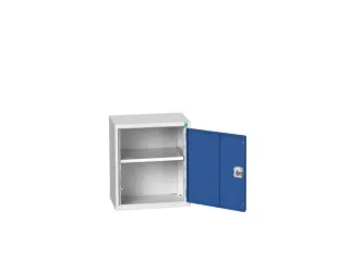 hangkast,HxBxD 600x525x350mm,vleugeldeur,1xStalen bodem,romp RAL7035 - 1