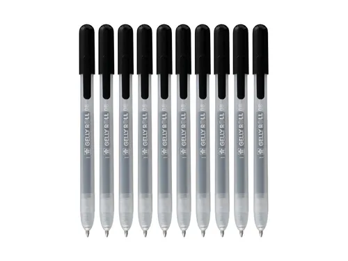 Gelschrijver Sakura Gelly Roll Classic 08 klikfunctie set à 10 stuks