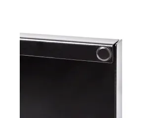 Reclamepaneel Panel Base Staal 40x40 cm Zwart - 7