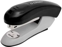 Q-connect Nietmachine Plastic Half Strip 20vel Zwart