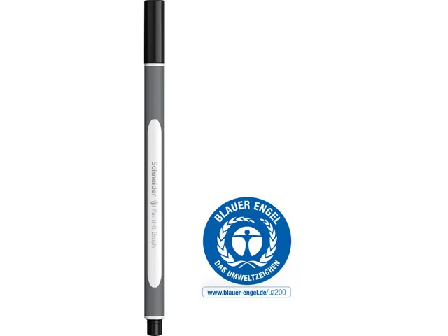 Brushpen Schneider Paint-It 070 zwart