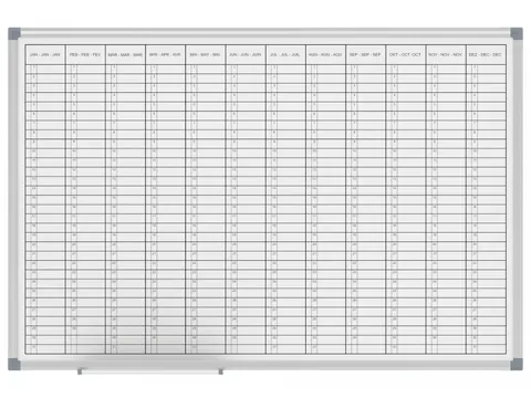 Jaarplanner MAULstandard Whiteboard 60x90cm